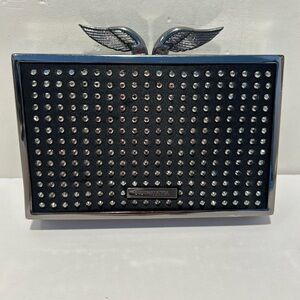 BCBGMaxAzria Black Interior Evening Clutch